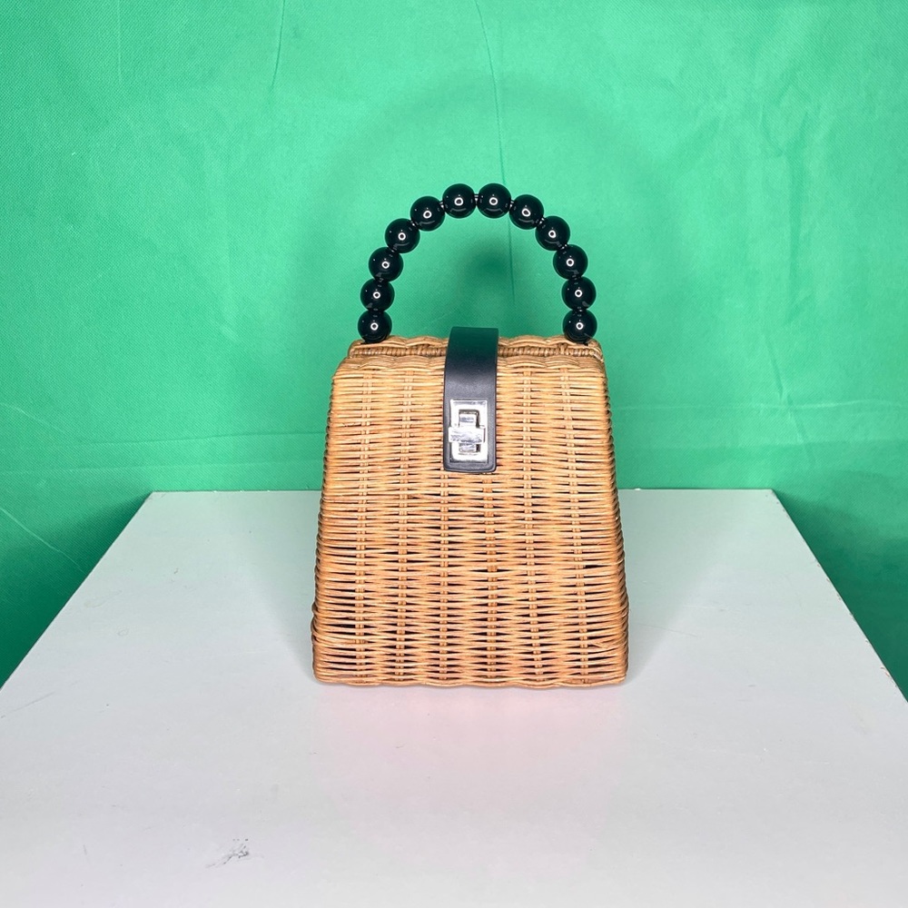 Zara bamboo bag